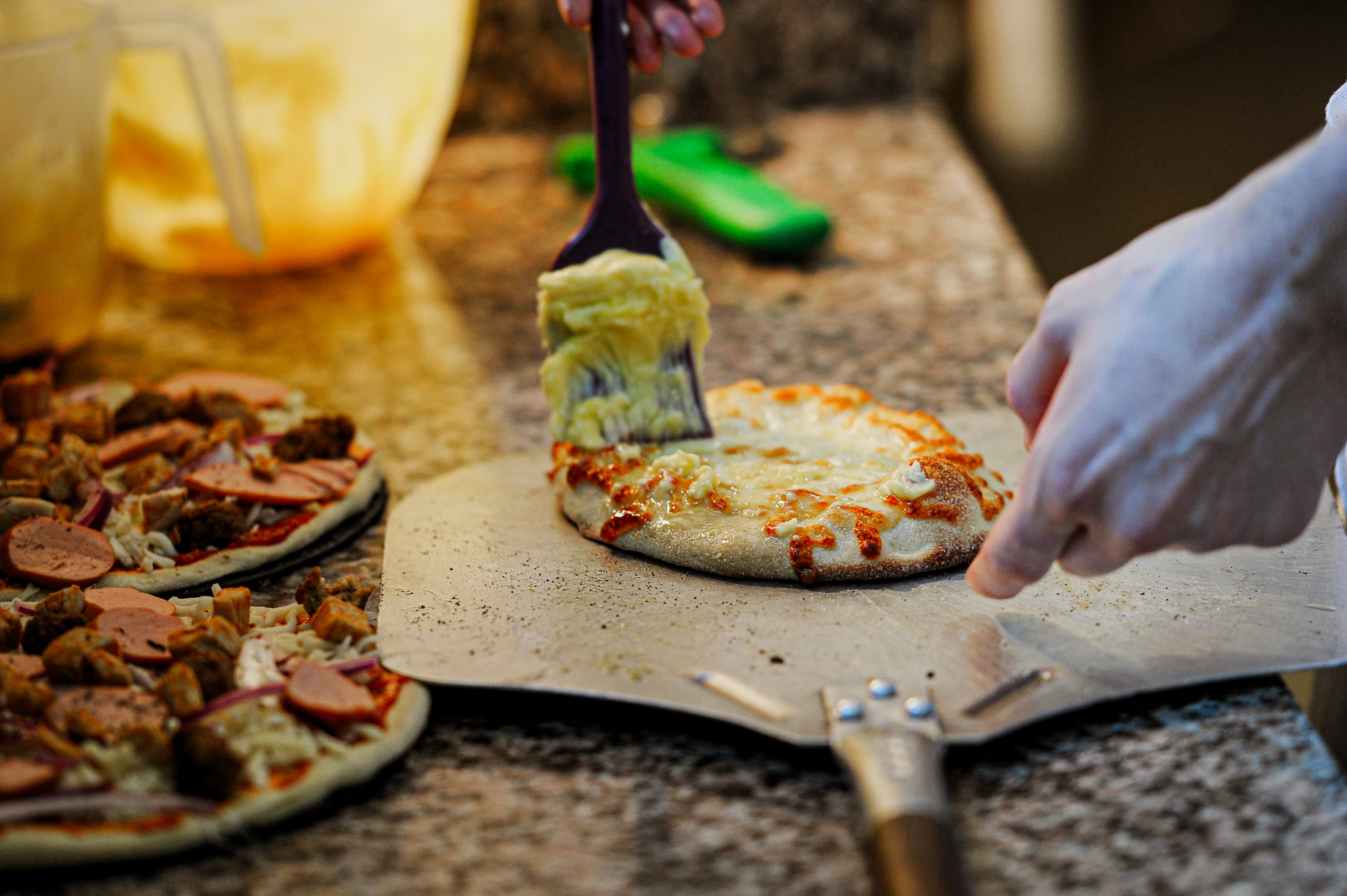Chef preparing food
